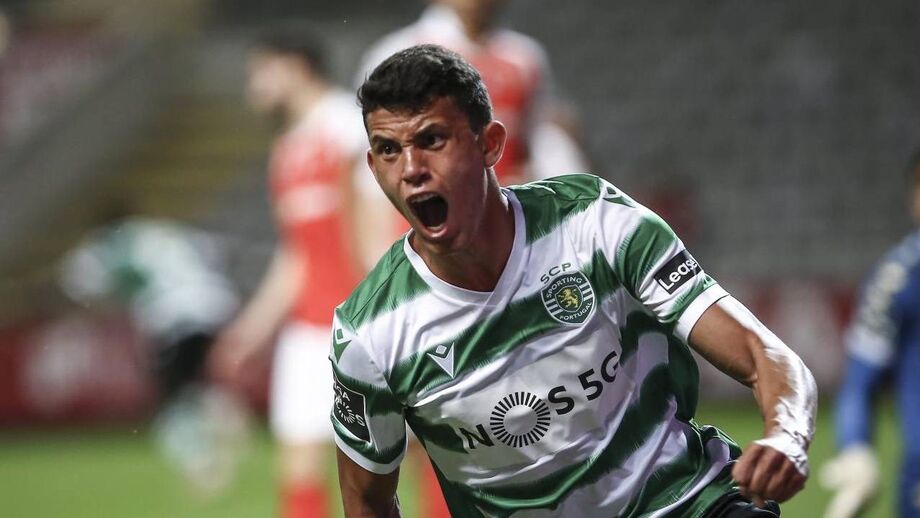 O Sporting de Amorim contra o Sp. Braga de Carvalhal: jogada estudada terminou com golo de Matheus Nunes