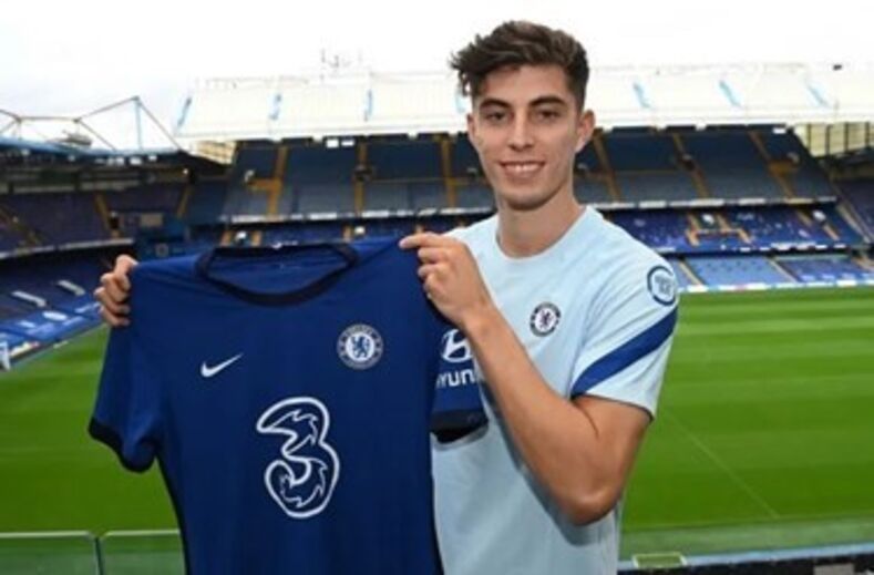 2º Kai Havertz - 80 milhões de euros (B.Leverkusen-Chelsea)