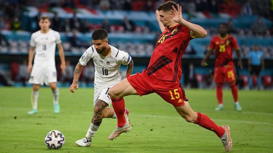 A crónica do Bélgica-Itália, 1-2: dinâmica azurra deixa outra vítima 