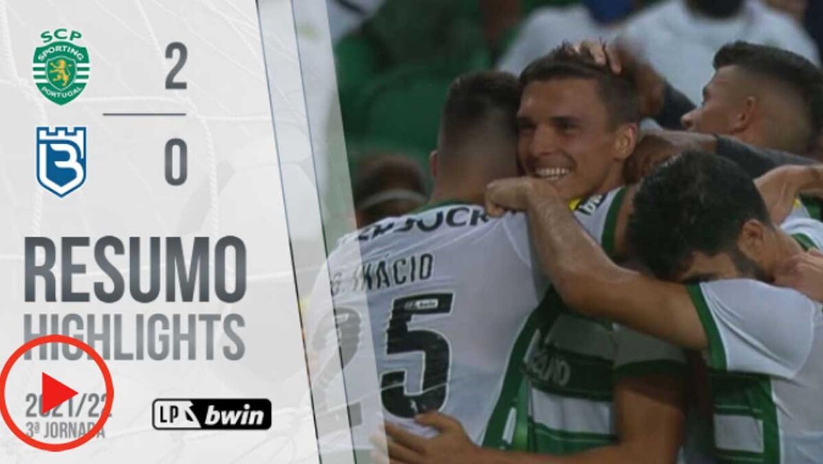 O Resumo Do Sporting Belenenses Sad Golos Casos E Outros Lances Videos Jornal Record