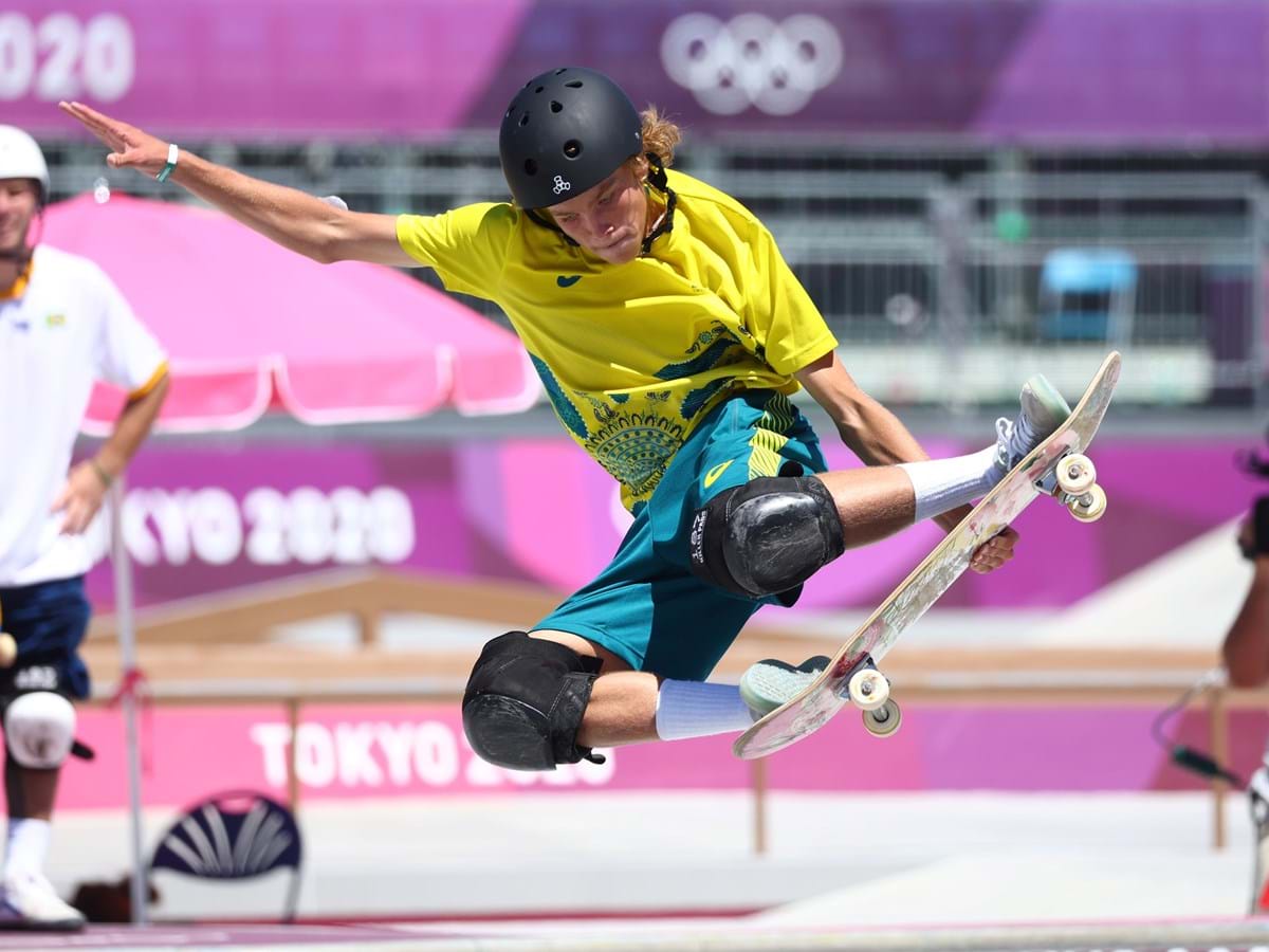 Pedro Barros conquista a medalha de prata no Skate Park nos Jogos