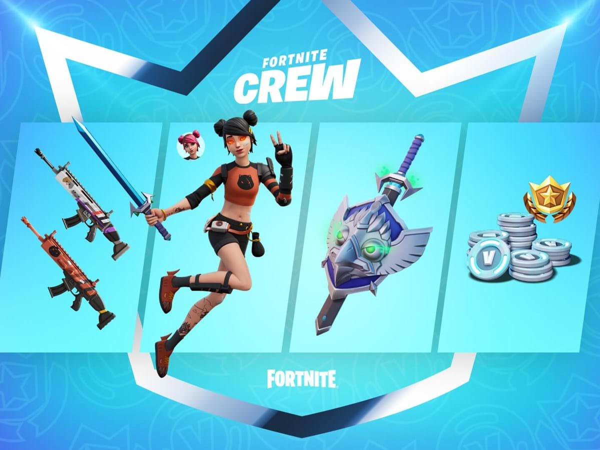 Pacote Fortnite Crew de janeiro já está disponível - Record Gaming