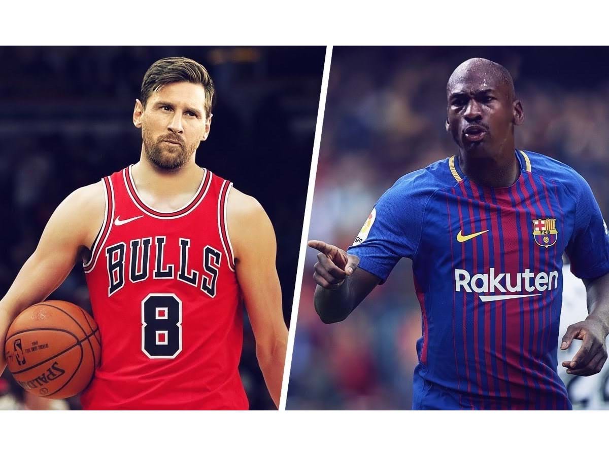 Gigante que fez Michael Jordan parecer baixinho transforma Messi