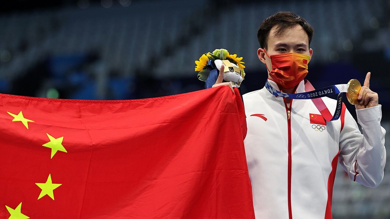 Xie Siyi foi o saltador em evidência, com a conquista de duas medalhas de ouro