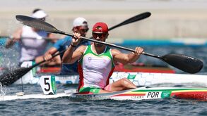 Fernando Pimenta na final de K1 1000 com recorde olímpico