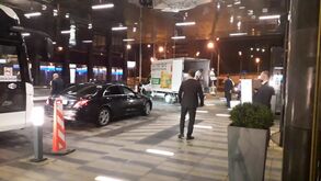 Assim foi a chegada do Benfica a Moscovo