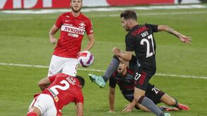 As notas dos jogadores do Benfica frente ao Spartak