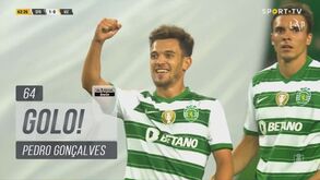 Pote de pé quente: bis do avançado do Sporting com mais um golaço