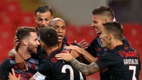 O onze provável do Benfica para o jogo com o Moreirense