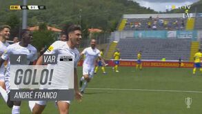 O frango de Victor Braga que deixou o Estoril a vencer em Arouca