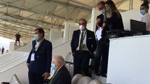 Direção do Benfica em peso em Moreira de Cónegos