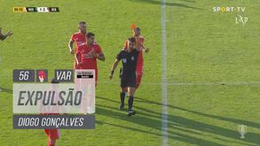 Ex-leão Mattheus Oliveira marca golaço e relança Farense diante do Sporting