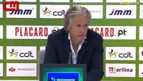 Jorge Jesus e a chegada dos reforços: «É como mudar o pneu com o carro em andamento»