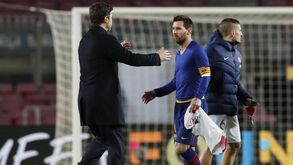 Pochettino esteve na estreia de Messi pelo Barcelona... agora vai treiná-lo no Paris SG