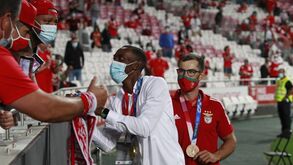 Fernando Pimenta e Pedro Pichardo homenageados no Estádio da Luz