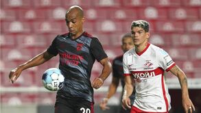 As notas dos jogadores do Benfica frente ao Spartak Moscovo