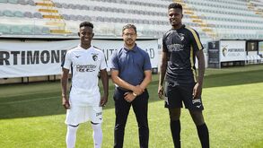 Portimonense apresentou dois reforços cedidos pelo Palmeiras