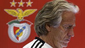 Jorge Jesus e os jogadores 'fora da órbita' do Benfica: «Toda a gente os conhece...»