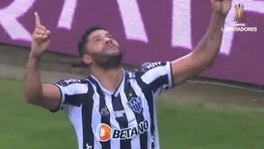 Hulk marca na vitória do Atlético-MG sobre o River Plate na Libertadores: veja o golo