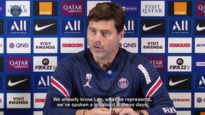 Pochettino e a rápida adaptação de Messi ao PSG