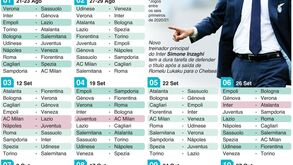 Serie A de regresso: os jogos da 1.ª jornada