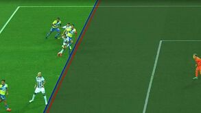 Anulado pelo ombro: o golo de Cristiano Ronaldo nos descontos do Udinese-Juventus que não valeu