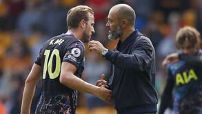 Nuno Espírito Santo e a permanência de Harry Kane no Tottenham: «Notícias fantásticas!»