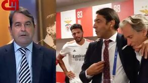 Nuno Encarnação: «Festejos do Benfica no balneário? Estou incrédulo»