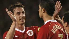 Gary Neville: «Ronaldo vai dar o título ao Man. United? Não punha a minha casa em jogo...»