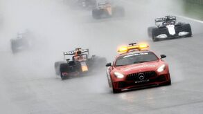 Inédito: Verstappen vence GP da Bélgica que só teve... três voltas por causa da chuva