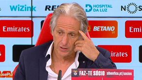 Jesus e a liderança da Liga Bwin: «Benfica está a criar uma equipa que pensa mais nos interesses coletivos»
