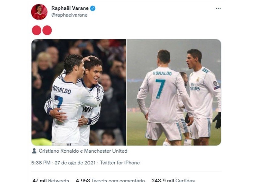 Treinador e jogadores do Manchester United desiludidos com Ronaldo -  Renascença