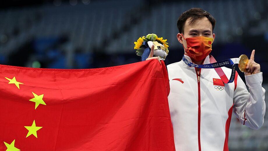 Xie Siyi foi o saltador em evidência, com a conquista de duas medalhas de ouro
