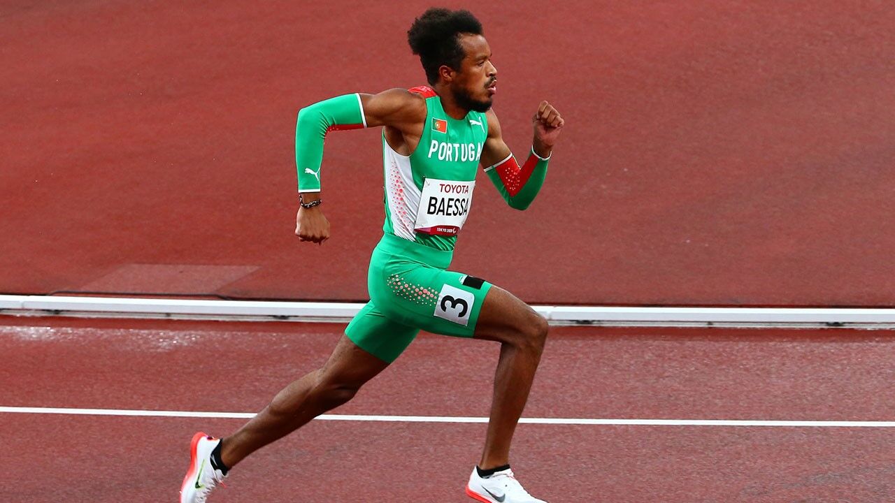 Sandro Baessa compete na decisão dos 1500 metros
