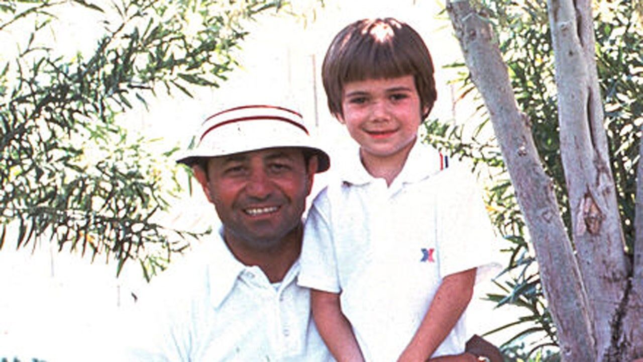 Mike e Andre Agassi em 1976