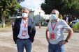 José Couceiro, diretor técnico nacional, com Sérgio Krithinas, diretor adjunto de Record