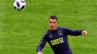 Xhaka foi substituído por Fabian Frei