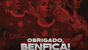 Carlos Vinícius despede-se do Benfica: «Vivi grandes momentos que jamais esquecerei»