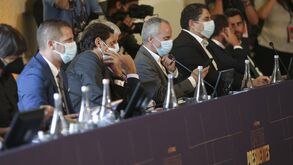 Presidentes reunidos na Alfândega do Porto: as imagens da cimeira da Liga 