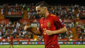 Sportinguista Pablo Sarabia marca pela Espanha: veja o golo