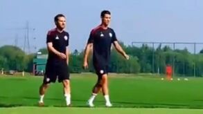 Cristiano Ronaldo já treina na Academia do Manchester United