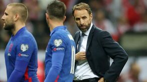A 'estranha' opção de Southgate frente à Polónia: selecionador inglês não fez substituições 
