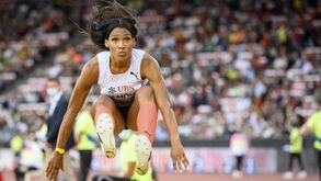Patrícia Mamona em quarto na grande final da Diamond League