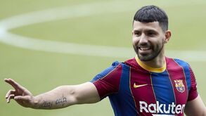 Agüero e os rumores de que queria deixar o Barcelona: «Inventaram que tinha uma cláusula para sair»