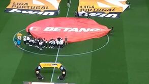 A homenagem à equipa de futebol feminino do Sporting pela vitória na Supertaça
