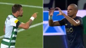 Ainda o lance polémico entre Coates e Pepe: central do FC Porto até deixou a sugestão...