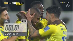 Livre 'na gaveta': Arouca sai da Madeira com um ponto graças a este golaço de André Silva