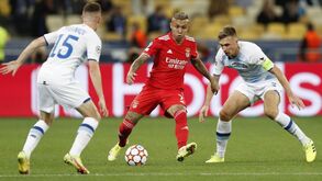 Quarteto do Benfica fez estreia na Champions