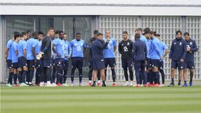 O onze provável do FC Porto para o jogo com o Atlético Madrid