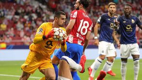 As notas dos jogadores do FC Porto frente ao Atlético Madrid